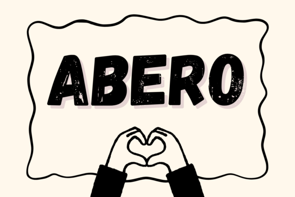 Ambero: The Modern Sporty Display Font for Crafters