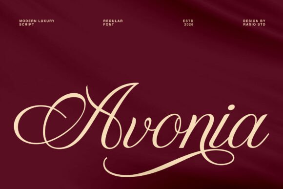 Avonia: The Perfect Script Font for Handmade Brands