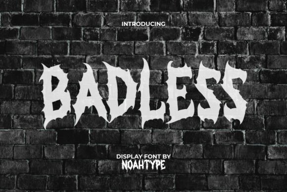 Badless: A Valiant Blackletter Typeface for Bold Editorial Design