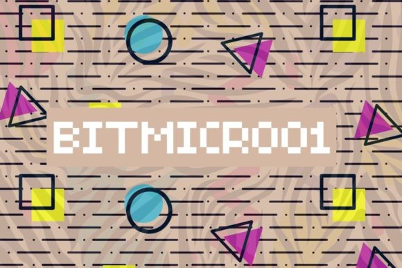 BitMicro01: The Pixel Display Font for Retro Digital Campaigns