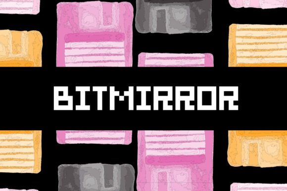 BitMirror: A Retro Display Font for Modern Web Design