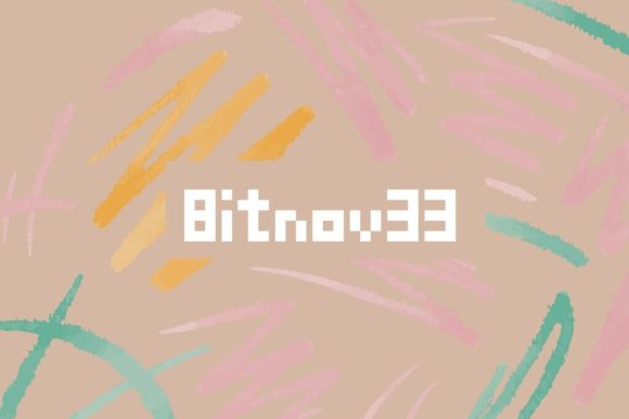 Bitnov33 Pixelated Display Font for Web Design