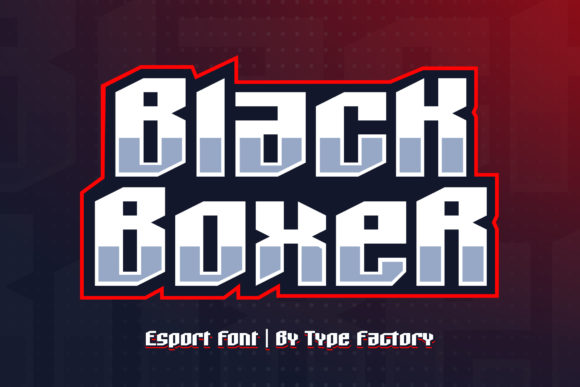 Black Boxer: The Ultimate Display Font for Gaming