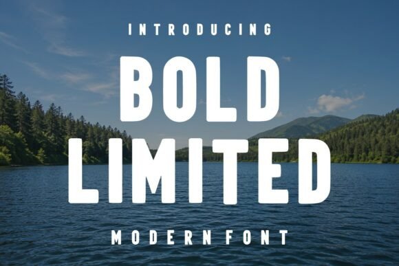 Bold Limited: A Condensed Typeface for Modern Editorial Design