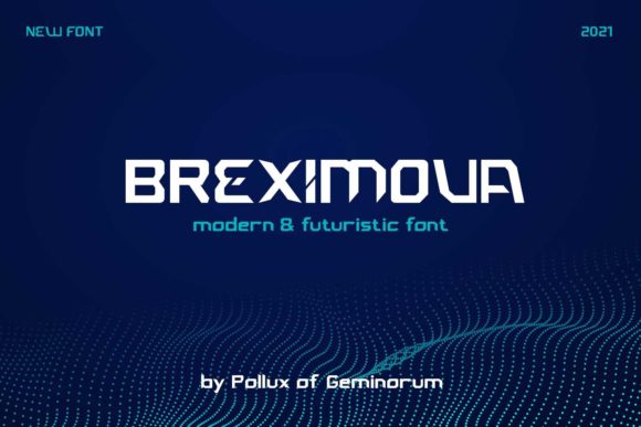 Breximova Typeface for Modern Editorial Design