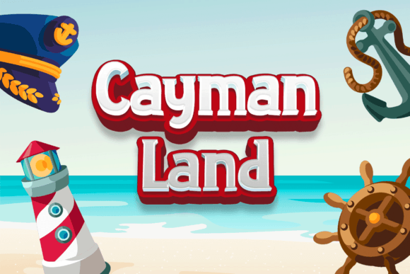 Cayman Land: The Gaming Serif Font for Bold Visuals
