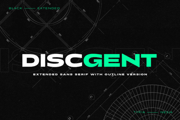 Discgent: The Bold Typeface for Modern Brands