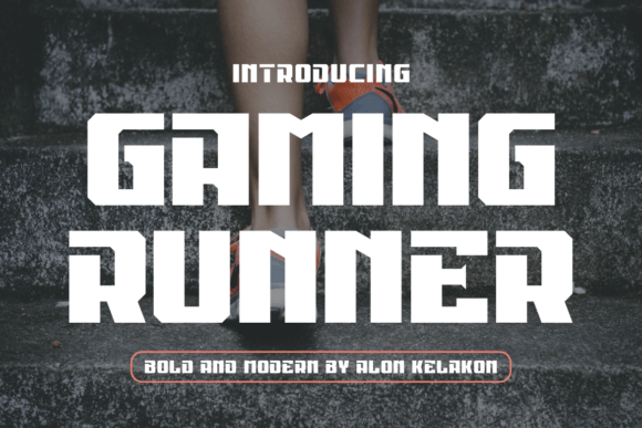 Gaming Runner Font for Bold Campaigns