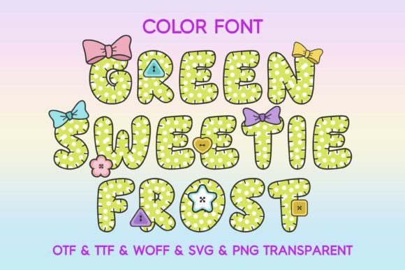 Green Sweetie Frost Typeface Review