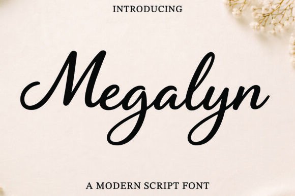 Megalyn: Elegant Script Font for Web Design