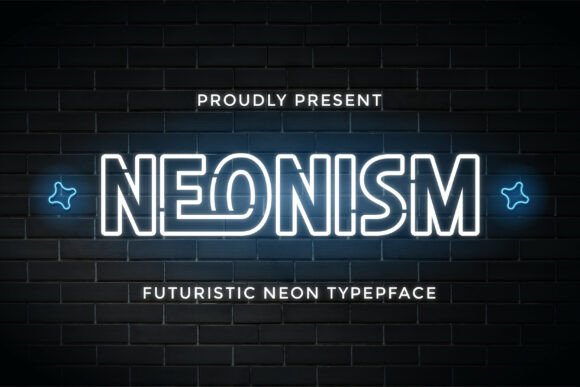 Neonism Typeface for Modern Editorial Design