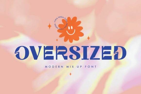 Oversized: A Playful Sans Serif Font for Makers