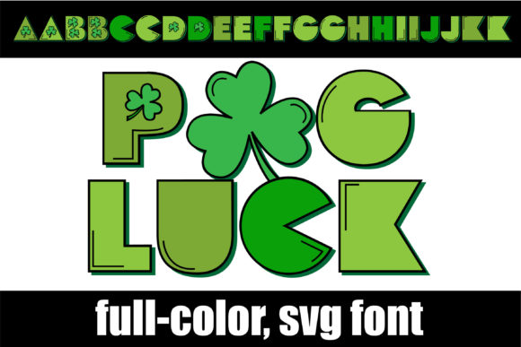 Pog Luck: A Gaming-Style Color Font for Web Design