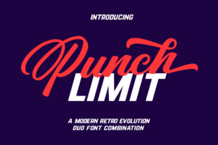 Punch Limit Duo: A Dynamic Script Font for Modern Design