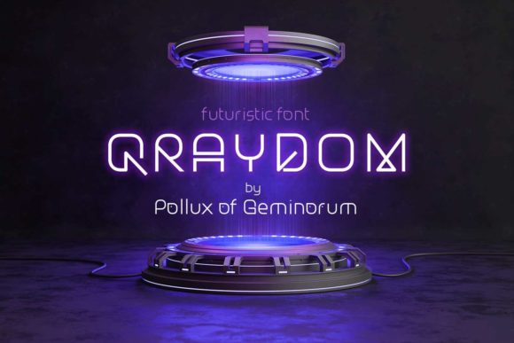 Qraydom Typeface for Modern Brand Identity