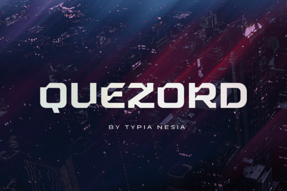 Quezord Font: The Ultimate Sci-Fi Sans Serif for Gaming