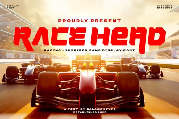 Race Head: A Bold Slab Serif for Dynamic Editorial Design