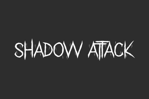 Shadow Attack: A Gritty Display Font Review
