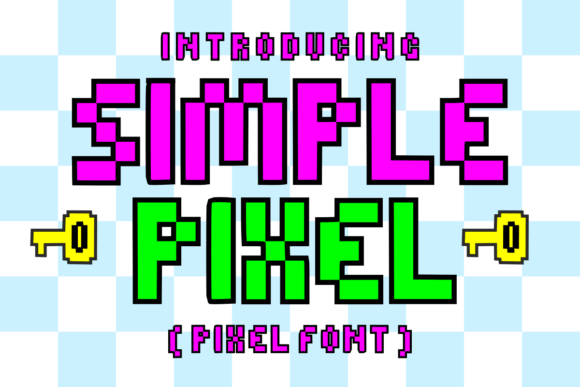 Simple Pixel: A Retro Display Font for Digital Design