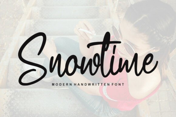 Snowtime Font Review: A Sweet Handwritten Script