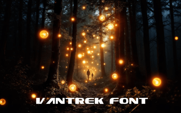 Vantrek: The Modern Sans Serif Typeface for Digital Dominance