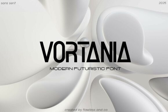 Vortania: A Modern Futuristic Font for Bold Campaigns