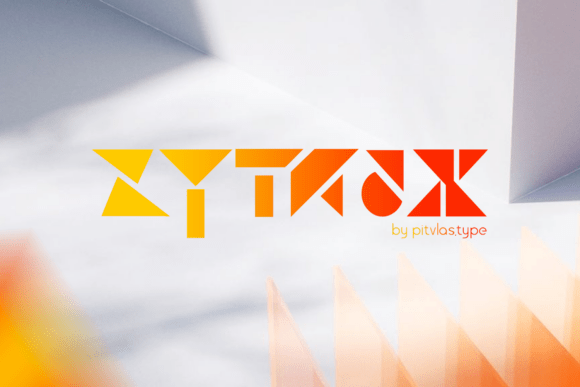 Zyntrax: The Futuristic Display Font for Bold Campaigns